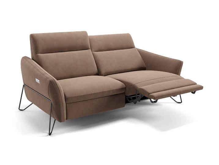 Stoff 2-Sitzer Couch MASANO Sofa mit Funktion