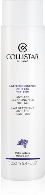 Collistar Cleansing Anti-age Reinigungsmilch zur Verjüngung der Haut 250 ml