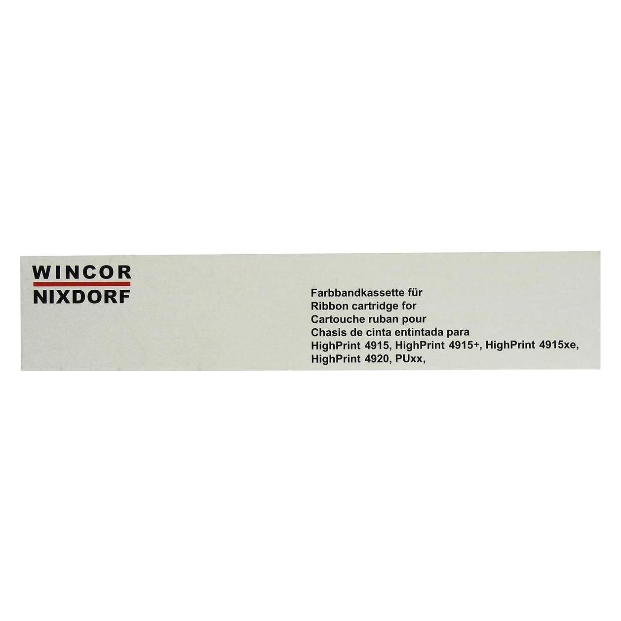 Siemens Wincor Nixdorf - Schwarz - Farbband - für HighPrint 4915, 4915+, 4915xe (01750080000)