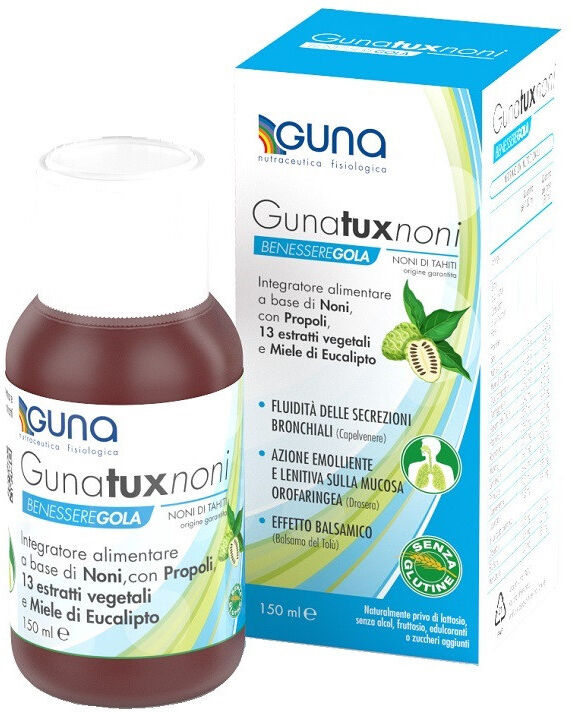 Guna Tuxnoni Sciroppo Tosse E Gola Difesa Respiratoria 150ml