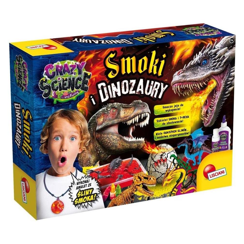 Lisciani Mad Science Science Kit Drachen und Dinosaurier (304-PL89390)
