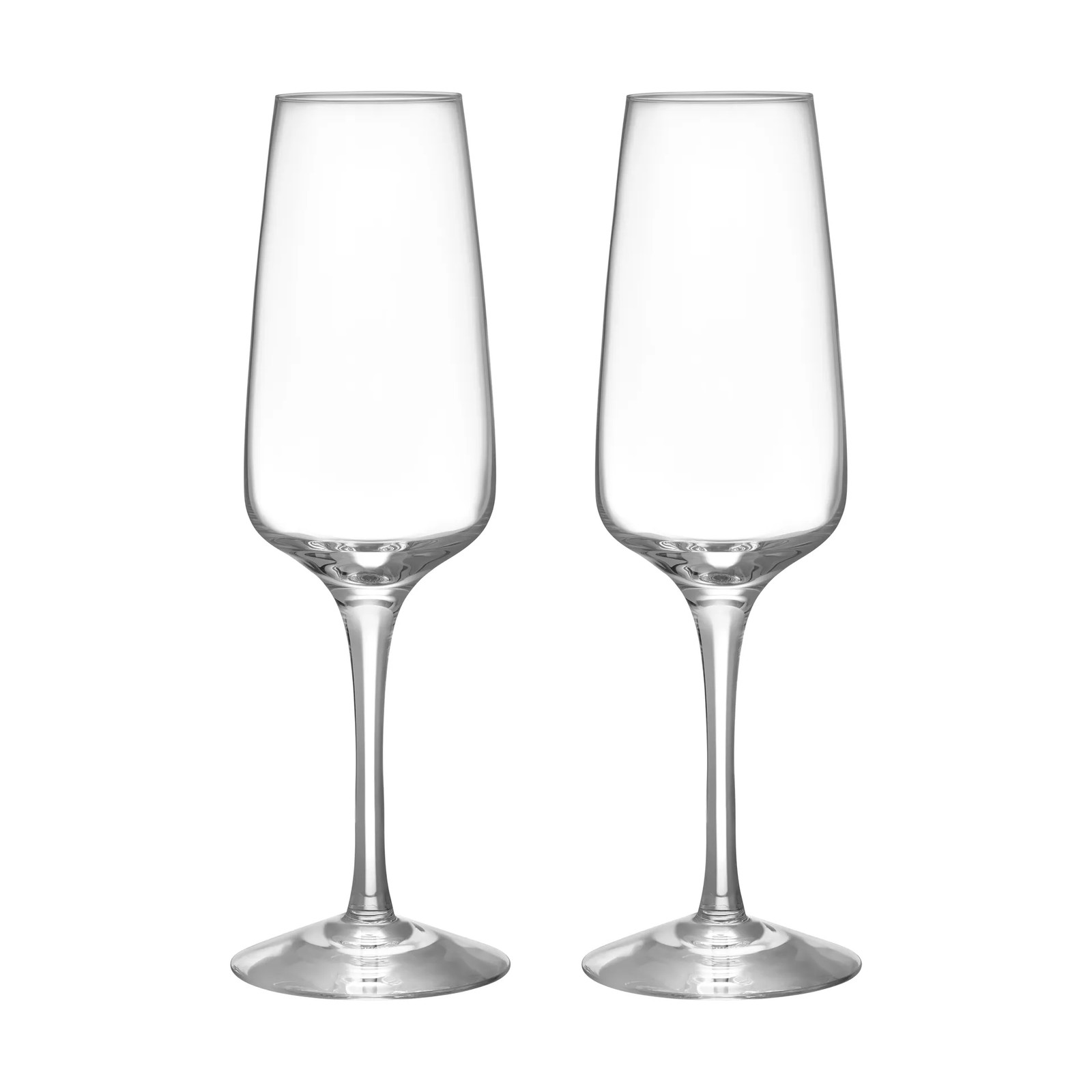 Orrefors Pulse champagneglas 28 cl 2-pack Transparant