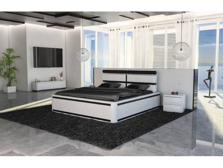 Wasserbett Venedig mit LED und runden Kopfpolstern