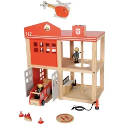 Small Foot Große Feuerwache mit Zubehör