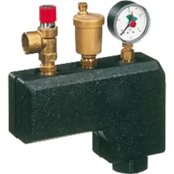 Kleinverteiler KV1-A mit Armaturen VIESSMANN