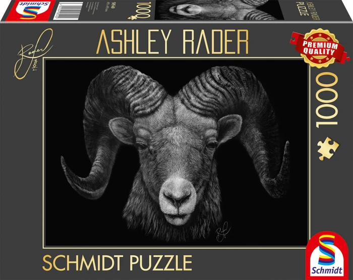 Schmidt Spiele Ashley Rader: Dominance - Widder, Im Zeichen des Feuers (1000 Teile)