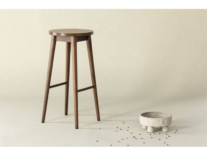 2er Set - Barhocker Mareike, verfügbar in 4 Farben - Braun - Luxusbetten24