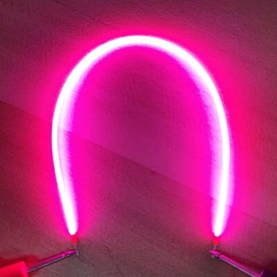 Inspire Daily Merch LED Filament Flexible COB Edison Bulb Lamp Parts LED Diode Decoration For DIY Lighting Projects pink 130mm