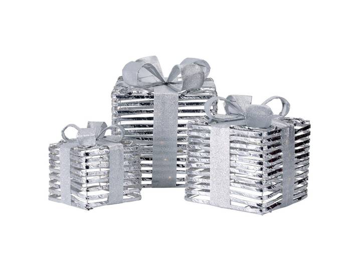 Geschenkboxenset Noel Silberfarben