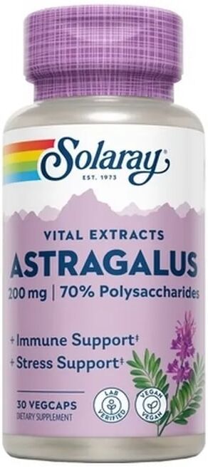 Solaray Astragalus Root Extract 200 mg 30 VCaps