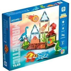 Geomag: Magnetische Kacheln Dino-Welt Bauset