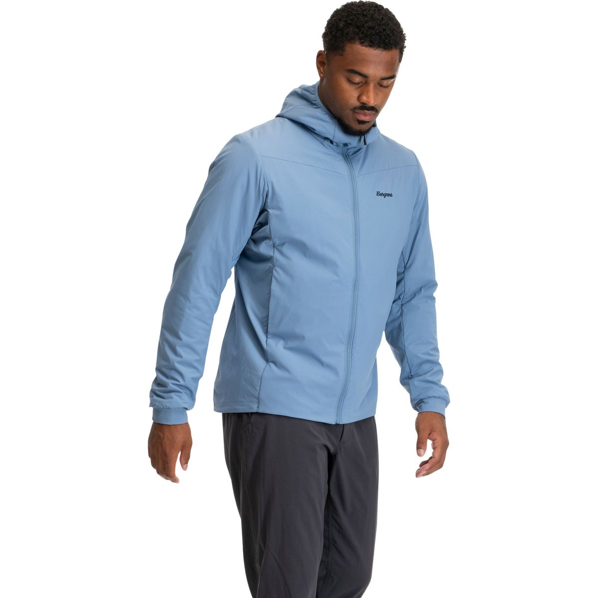 Bergans Holo Insulated Hood Jacket Men elemental blue (24065) S 256662-3707-24065-S