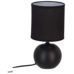 Atmosphera schwarze Keramiklampe H25