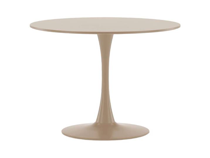 Runder Esstisch Campid Ø 100cm Beige/Beige