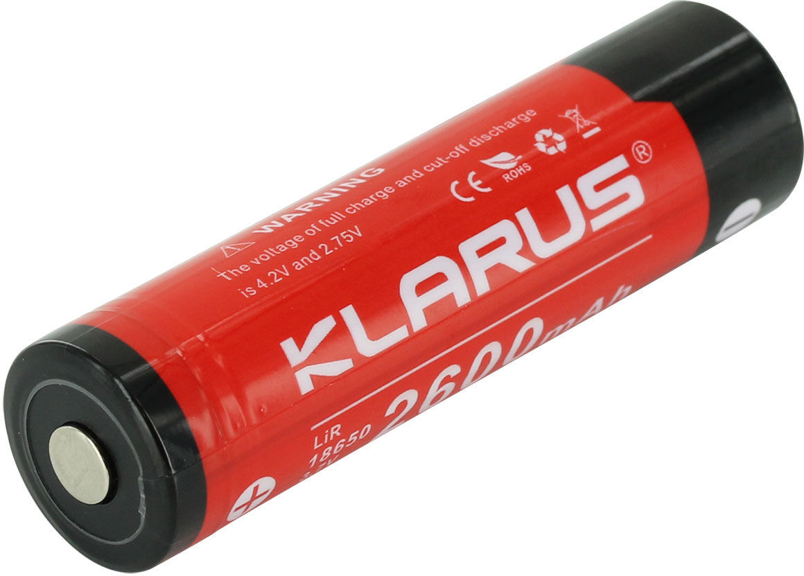 Klarus 18650BAT-26 18650 2600mAh Laddningsbart batteri