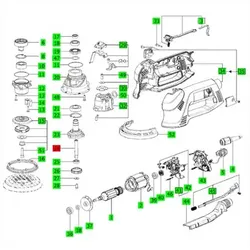 Festool Getriebewelle für RO 125 EQ