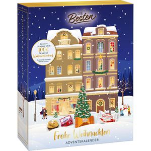 Die-Besten Adventskalender von Ferrero, mit Rocher, Küsschen, Raffaello & Mon Cheri, 251g