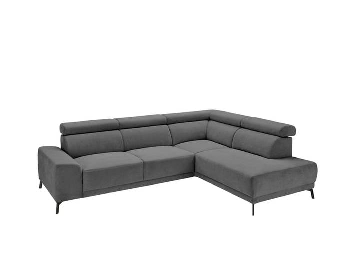Ecksofa FORREST steelgrau