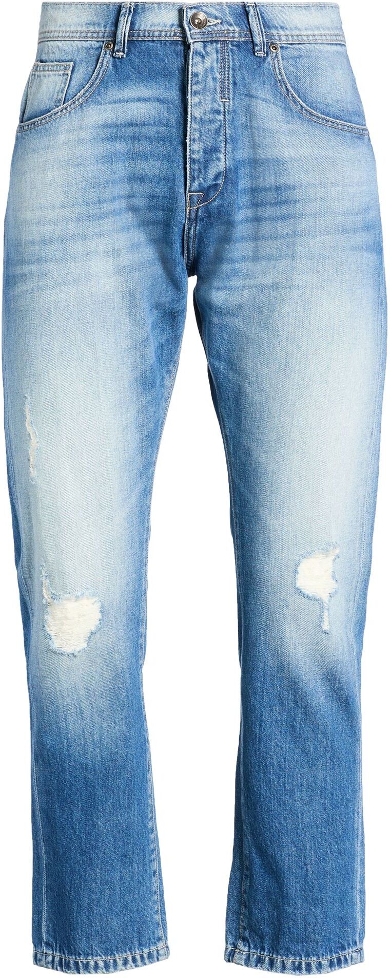 Over/d Pantalones vaqueros Hombre Azul marino 38 Hombre