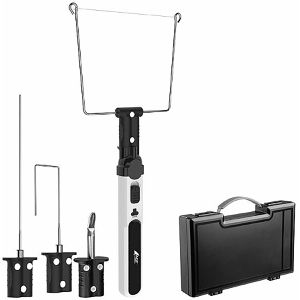 Böttcher-AG Styroporschneider 4in1, Handgerät, 15 cm Schnittbreite, mit 4 Aufsätzen, Akku
