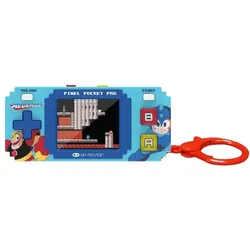 MyArcade My Arcade Pixel Pocket Pro Mega Man Portable Gaming System, Retro Gaming, Blau