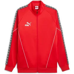PUMA teamKING Anthem Trainingsjacke Herren 01 - PUMA red/PUMA white/PUMA black L
