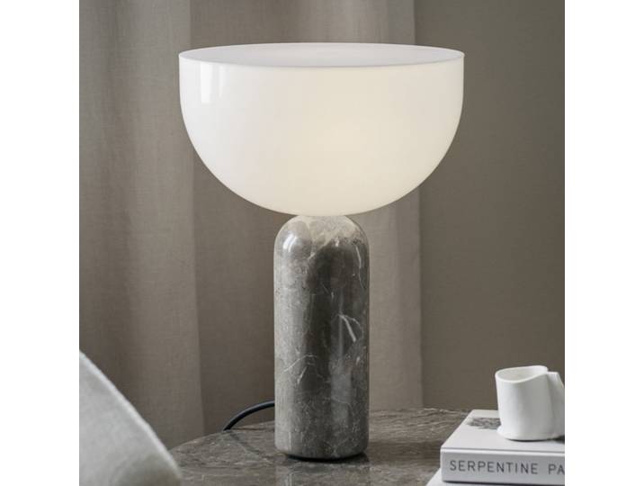 Kizu Tischleuchte Small Grey - New Works Kizu Small - Wohnzimmer - Design - Stein