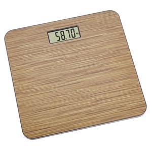 TFA Personenwaage Rumba, braun, digital mit LCD-Anzeige, bis 150 kg