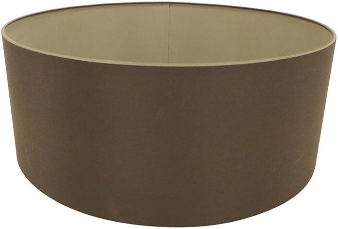 Ebern Designs Cotton Drum Lamp Shade Raw Cocoa 20cm H x 50cm W x 50cm D