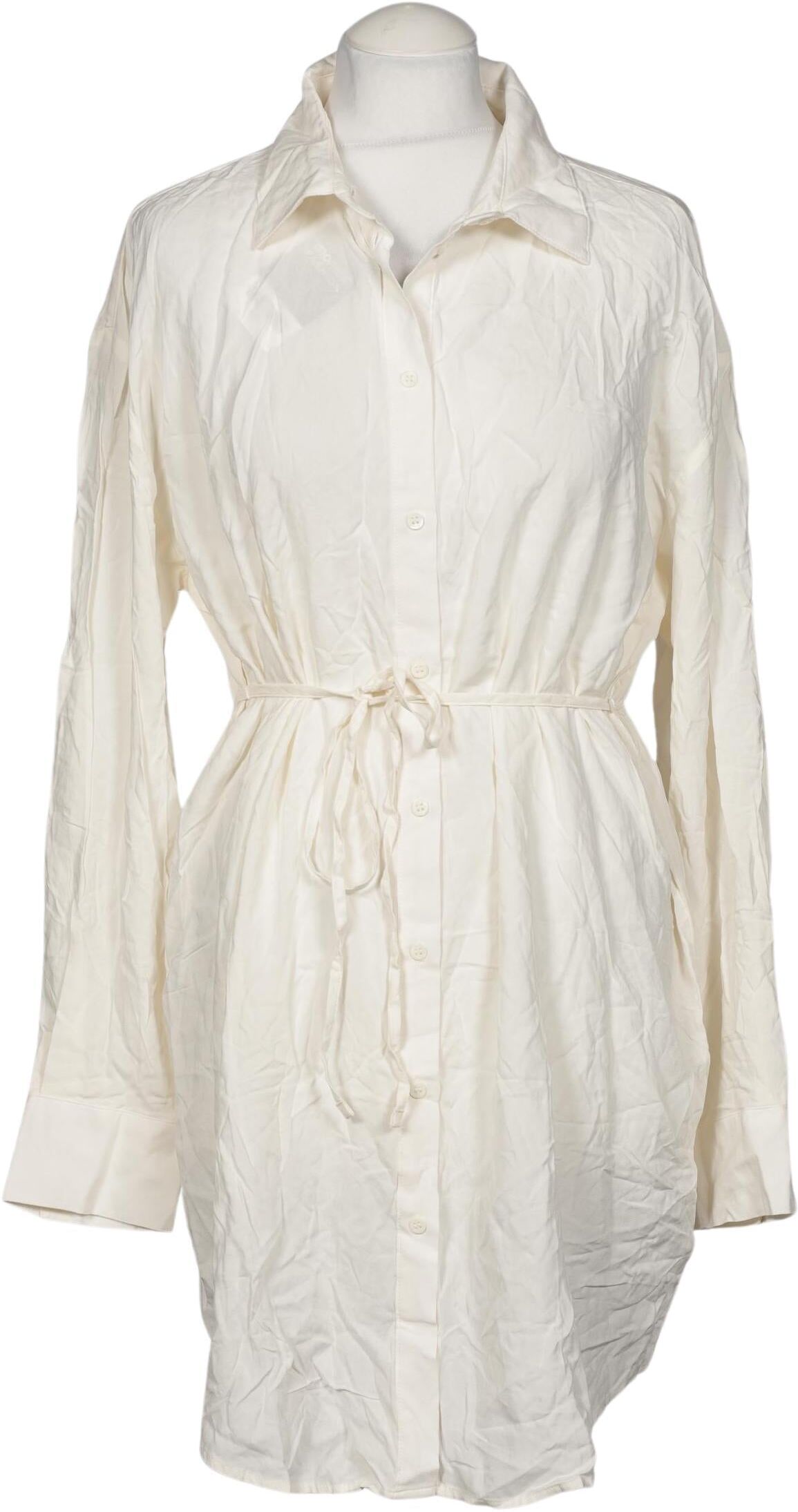H&M Mama Damen Bluse, Cremeweiß, Gr. M, Viskose - Second Hand