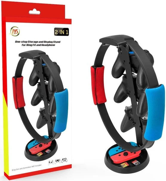 JYS One-Stop Storage and Display Stand for Ring Fit and Headphone-Standaard (Switch) Nieuw