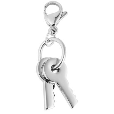 Kettenanhänger ADELIA´S "Anhänger aus Edelstahl", silber, Schmuckanhänger, Damen, Edelstahl, Kettenanhänger, Ein kleines Geschenk mit großer Wirkung