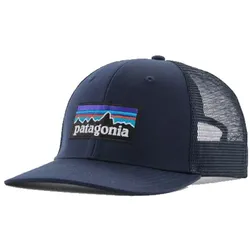 Patagonia P-6 Logo Trucker Cap New Navy