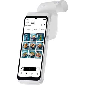 sumup Terminal Kartenzahlungsgerät, mit Bondrucker, WLAN und SIM-Karte, mit NFC