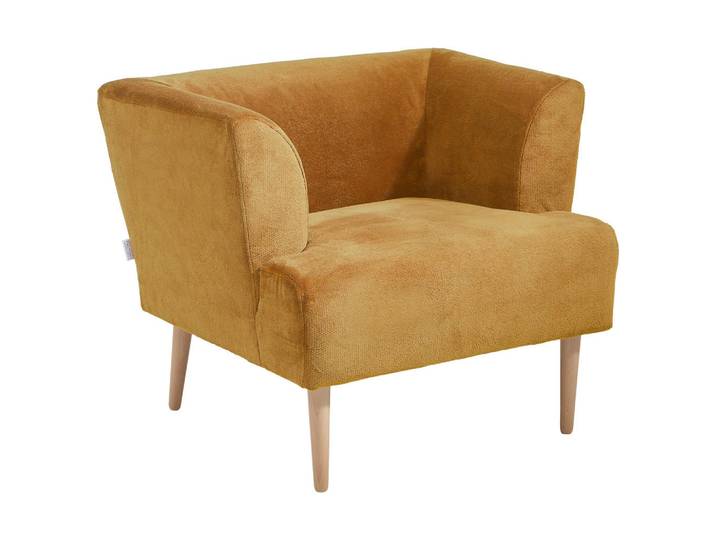Hom`in Sessel, Orange, Holz, Buche, massiv, 85x71x80 cm, Stoffauswahl, Wohnzimmer, Sessel, Sonstige Sessel