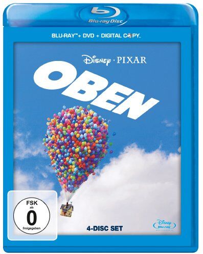 Peter Docter - Oben (+ DVD + Digital Copy) [Blu-ray] - Preis vom 30.09.2026 09:01:18 h