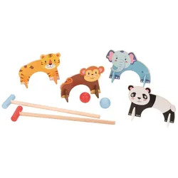 Spielba Kinder-Krocket Wildtiere