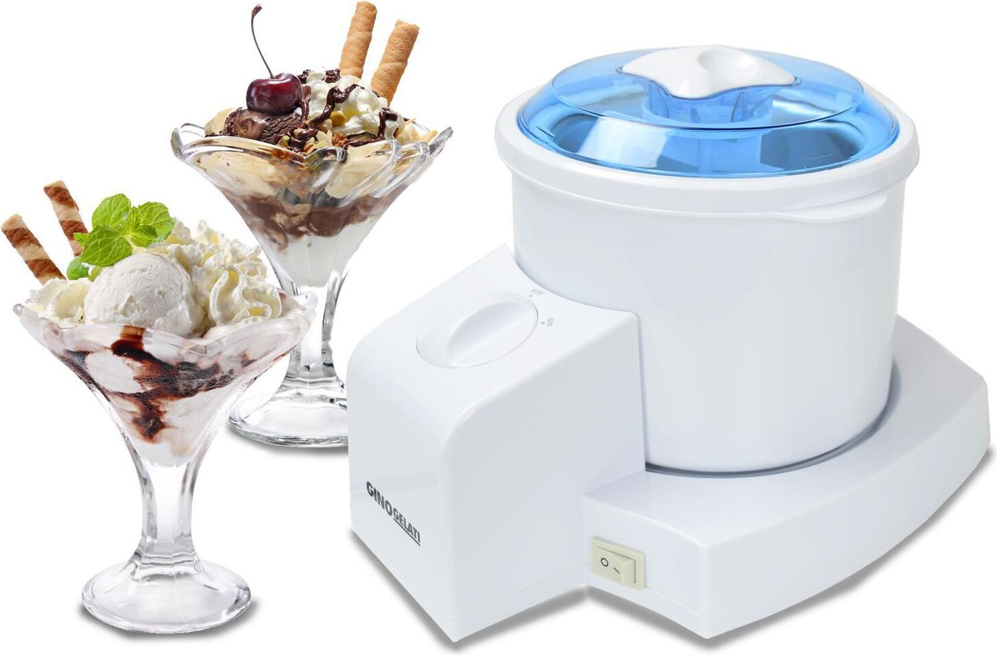 Gino Gelati 4-in-1 ijsmachine en milkshake machine