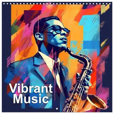 Vibrant Music (Wall Calendar 2027 12 × 12 Inch) CALVENDO 12 Month Wall Calendar