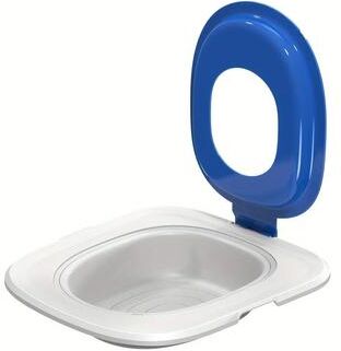 Uplifted Finds Eco Friendly Multi Stage Cat Toilet Training System blue