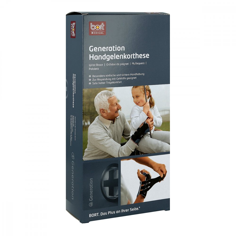 Bort GmbH Bort Generation Handgelenkorth.links M blau 11581715