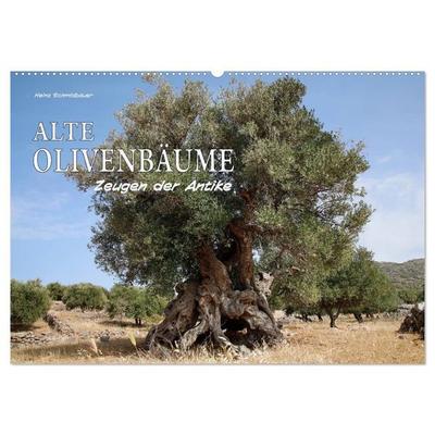 ALTE OLIVENBÄUME Zeugen der Antike (Wandkalender 2027 DIN A2 quer), CALVENDO Monatskalender