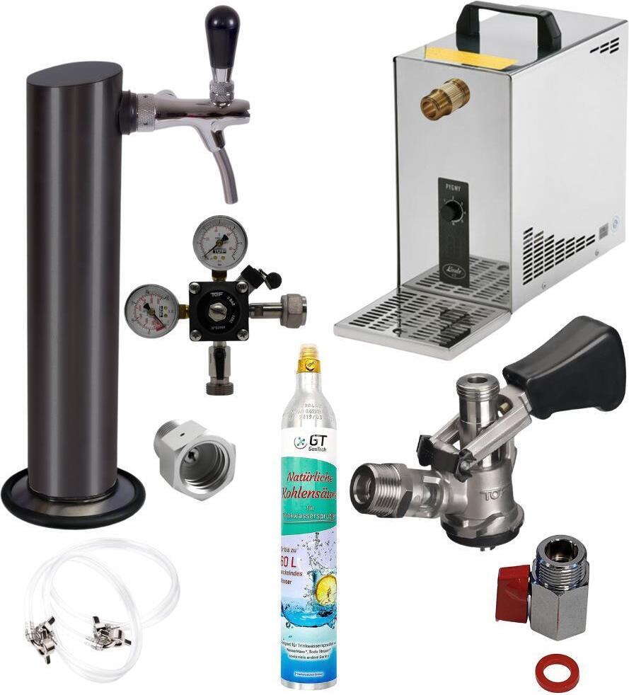Untertheke 35l Säule Schwarz Köpikeg 425g Soda
