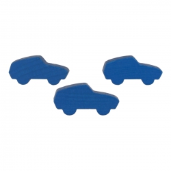 Halmakegel.com Auto - Pkw - gross - 36x17x12mm - blau 256034