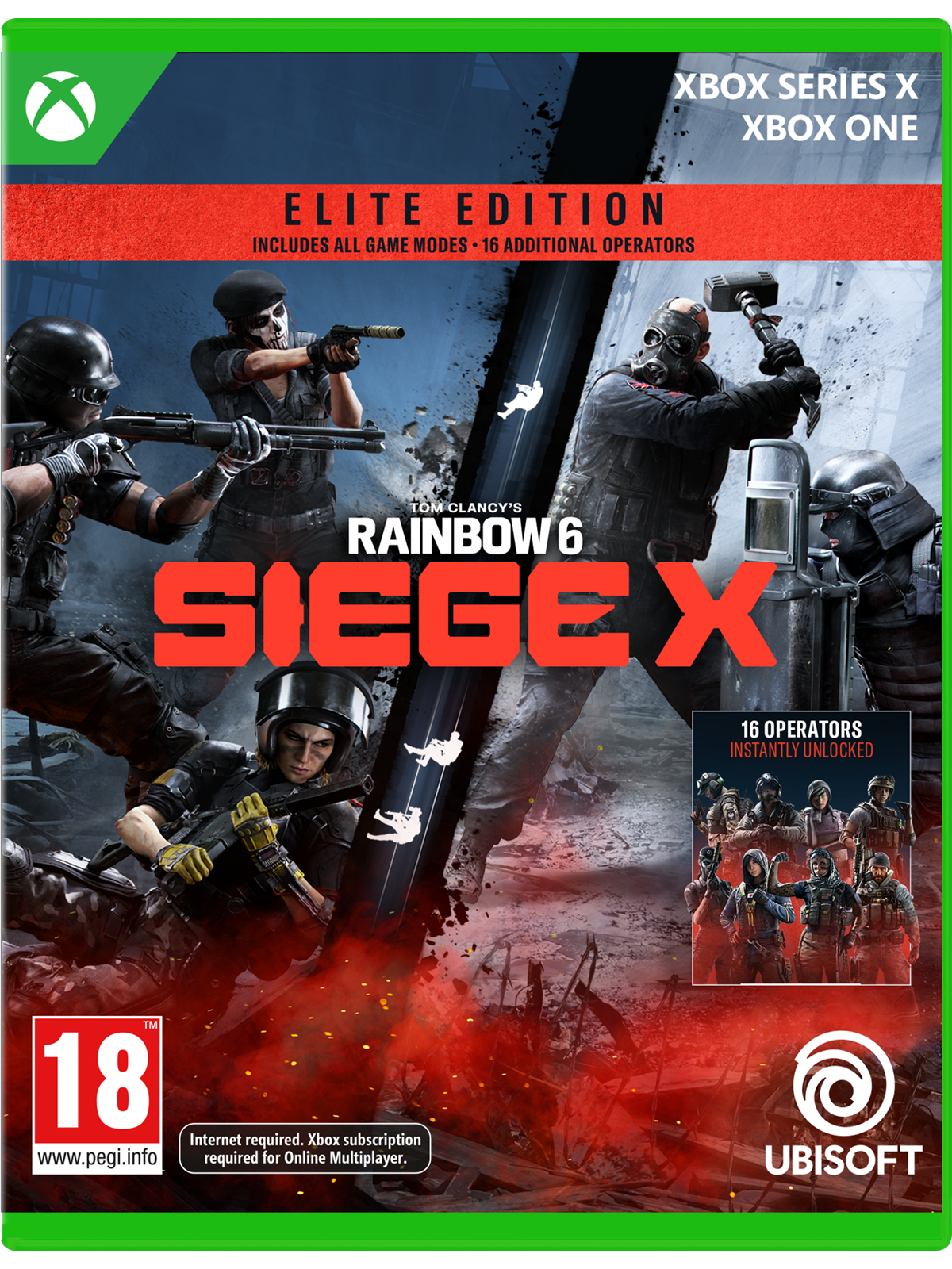 Tom Clancy's Rainbow Six Siege X (Elite Edition) - Microsoft Xbox One - Shooter - PEGI 18