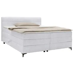 Boxspringbett Bari Hellgrau ca. 180x200cm