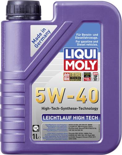 Liqui Moly LEICHTLAUF HIGH TECH 5W-40 3863 Leichtlaufmotoröl 1l