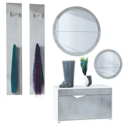 GARDEROBE Espoo Beton Oxid Optik