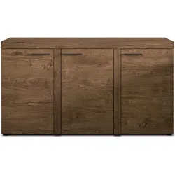SIDEBOARD Spacoro 3D Eiche Lefkas 148,8/82/40,3 cm – Wohnzimmer Kommode Modern