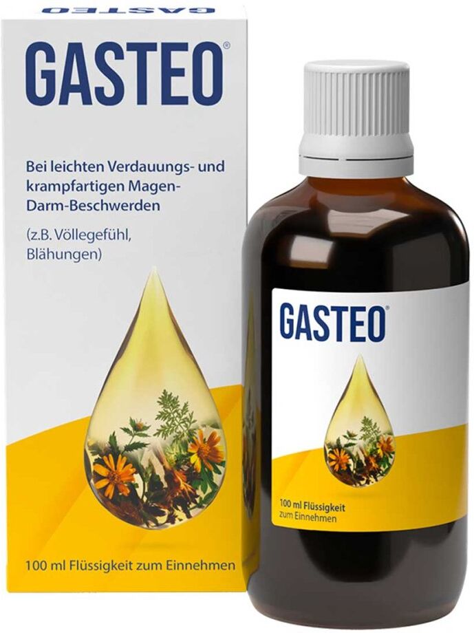 Gasteo® Magen-Tropfen bei Magen & Verdauungsproblemen